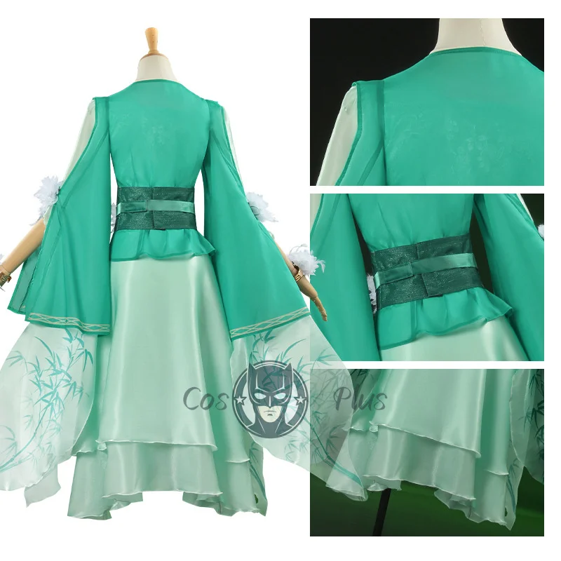 سلالة اليشم ‌   أزياء باجيو التأثيرية ‌   ملابس نسائية مثيرة أزياء هانفو أزياء تنكرية أنيمي مجموعة كاملة