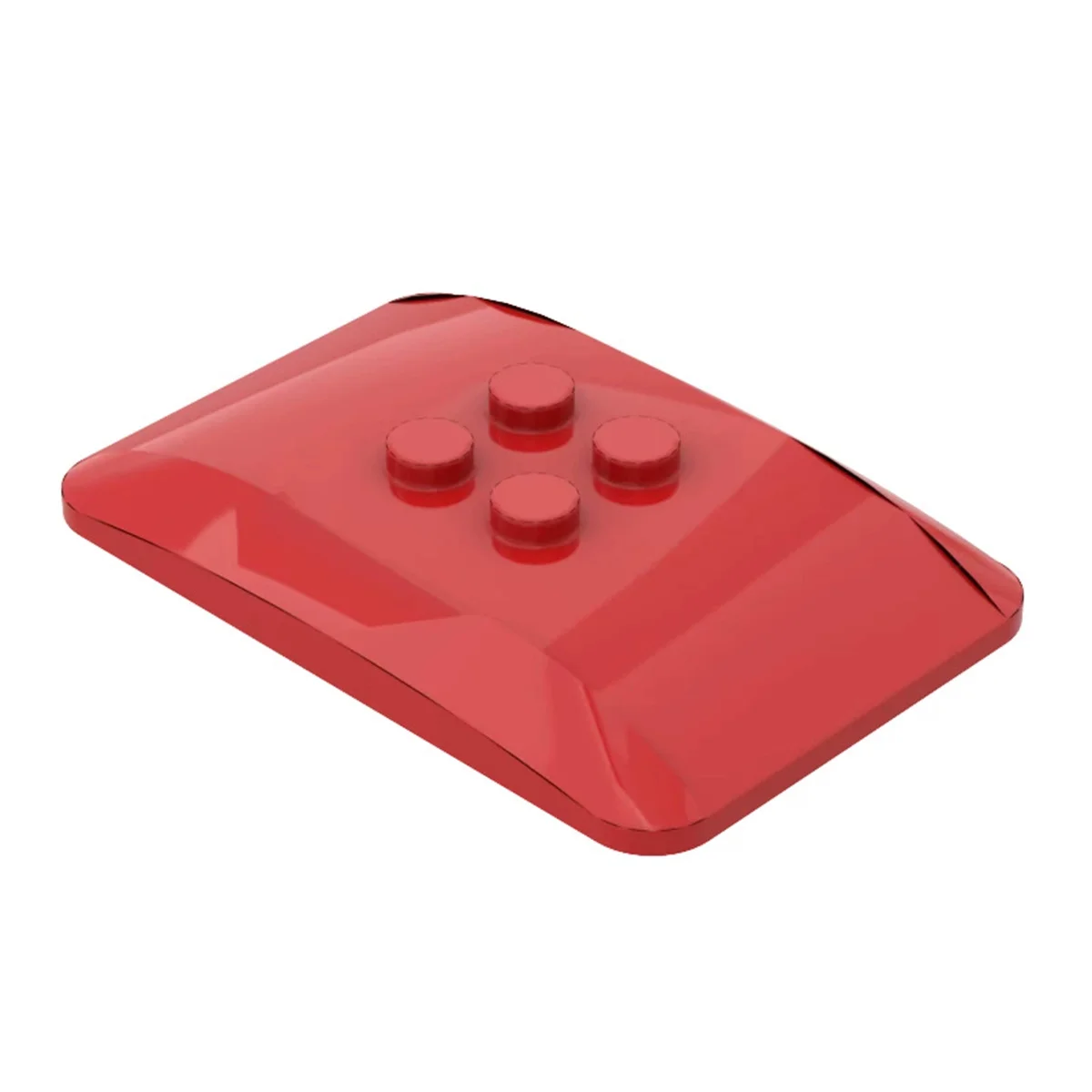 10PCS High-Tech Assemble Particle 98281 4x6 Smooth Top Cover Brick Building Blocks Kit Replaceable Part Toy For Children Gifts