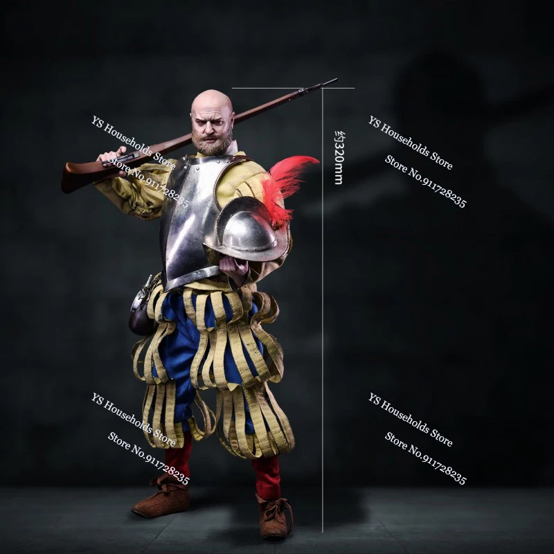 COOMODEL SE138 SE139 1/6 Musketier Infanterie Action Figure Westerse Militaire Simulatie 12 "Volledige Set Man Soldaat Model Pop