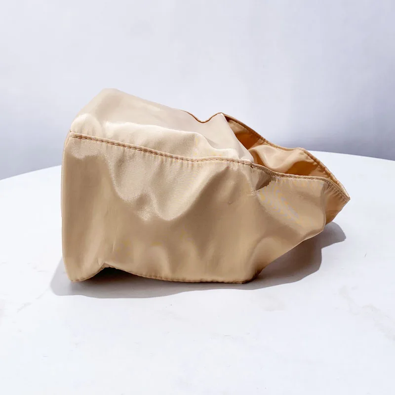 Nylon Cloth Wrist Square Pleated Bags For Women Luxury Designer Handbags And Purses 2024 New In Fashion Ruched Drawstring Tote