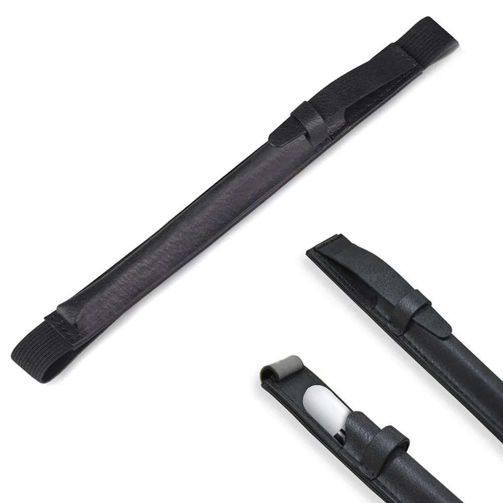 PU Pencil Holder Sleeve with Elastic Band for 9.7 10.5 12.9 Cases Perfect Fit Shock Scratch Protection