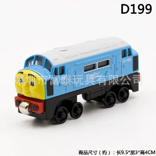 Magnético Thomas e Amigos Train Brinquedos para Crianças, Diecast 1:43, Locomotiva de Pelúcia Liga Diesel 10, Presente para Meninos