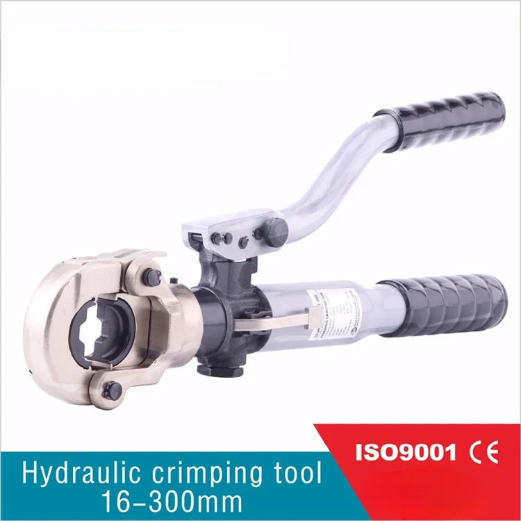 forHT-300 Hydraulic Wire Cable Lug C-Clamp Crimping Tool For 16-300 Terminal