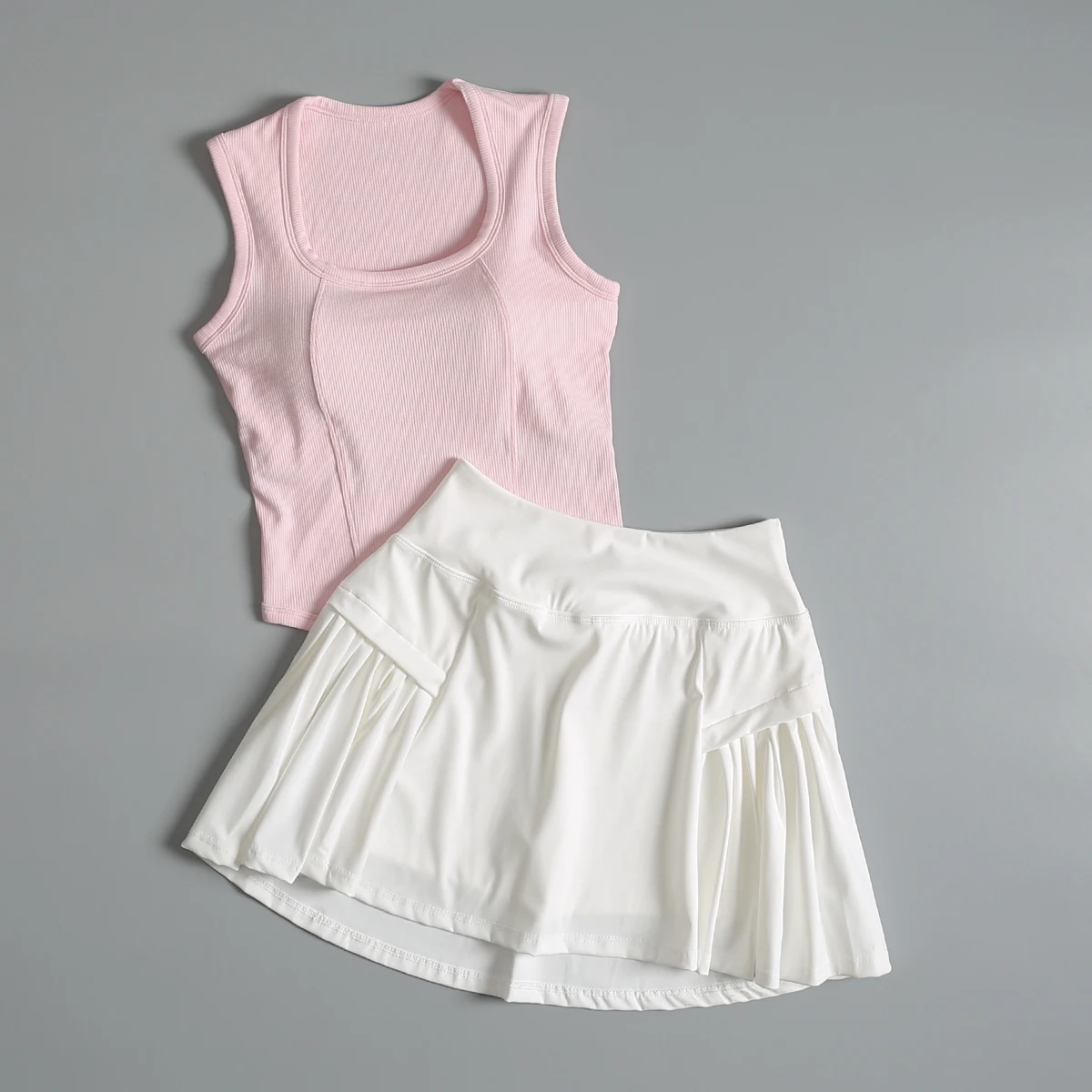 

Women's Badminton Sports Suit 2025 New Outfit for Running Fitness Tank Top Summer Yoga Quick-Dry Short Skirt