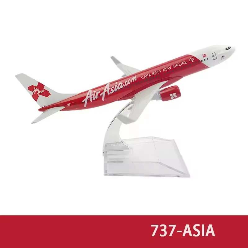 16 cm Druckguss-Legierung 737 747 757 777 787 Flugzeugmodell Spielzeugflugzeug gesammelte Geschenkserie für Sammlerstück