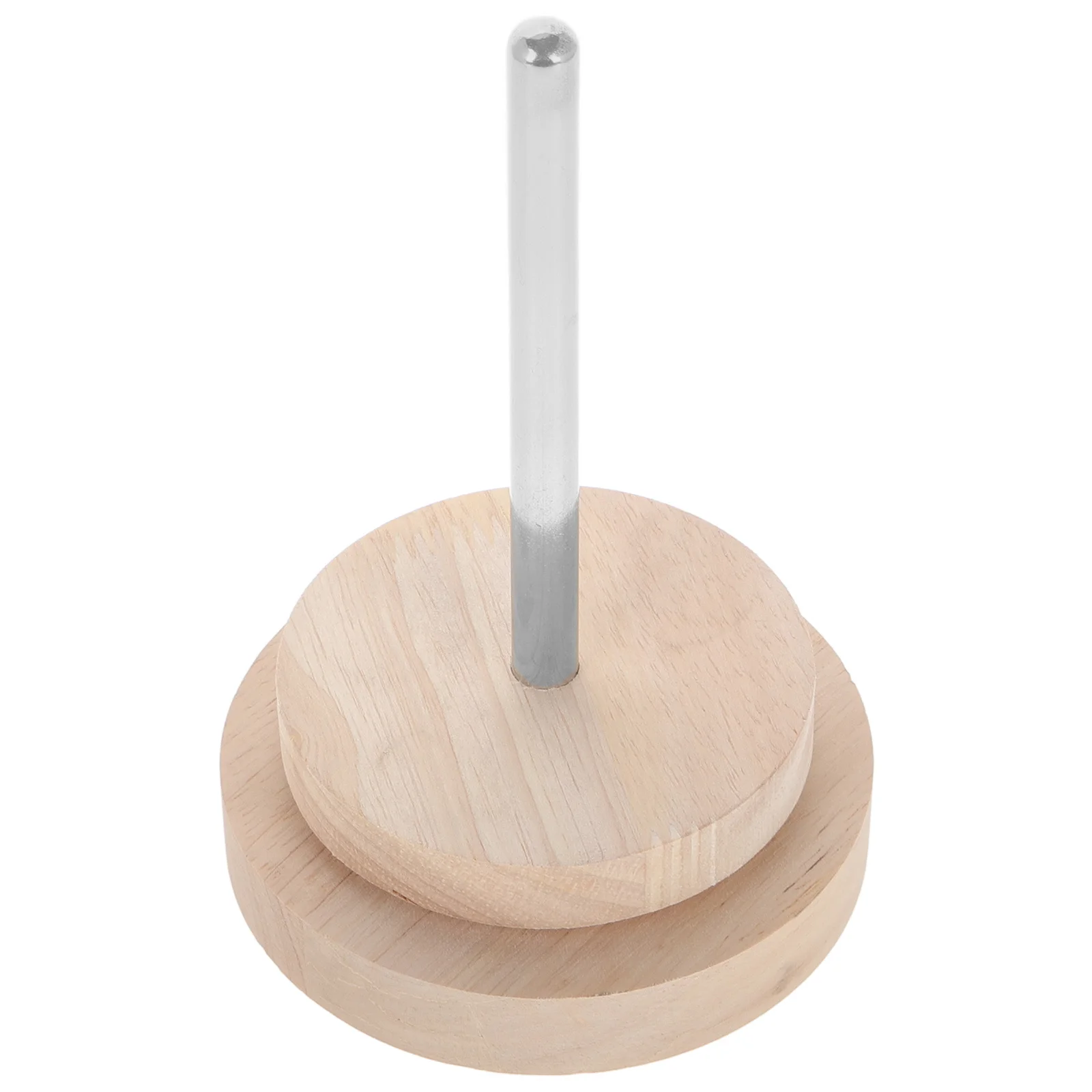 حامل غزل خشبي قابل للتدوير موزع المغزل اللفاف المنظم الحياكة التطريز اكسسوارات الغزل سبينر الوقوف