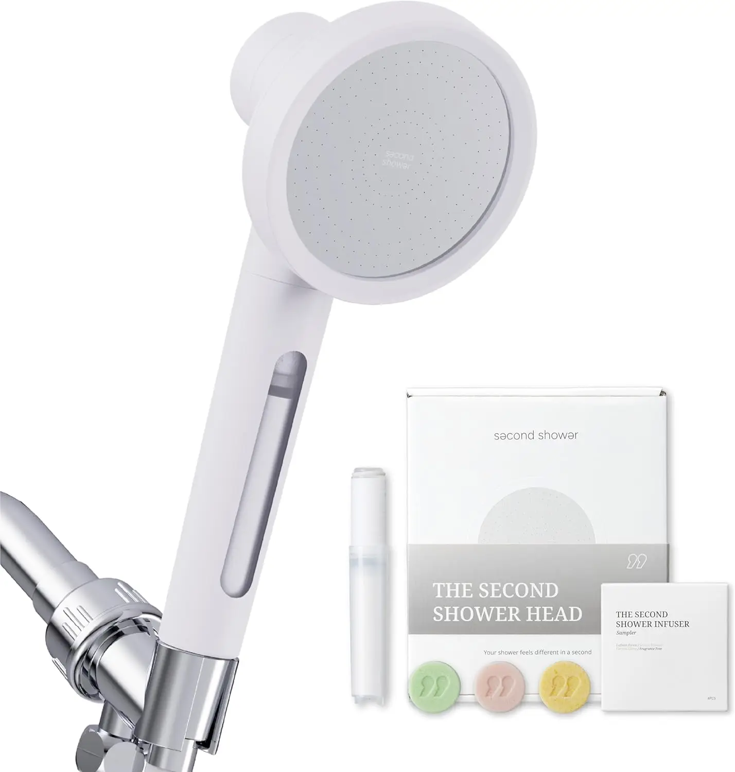 Vitamin C Shower Filter for Hard Water | NSF Certified 99.9% Chlorine Removal, SPA Pressure, Skin & Hair Care