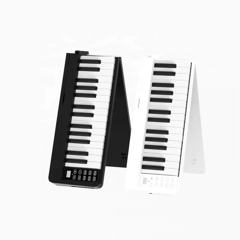 61 Key Digital Piano Folding Portable Electronic Keyboard Instrument for Beginners