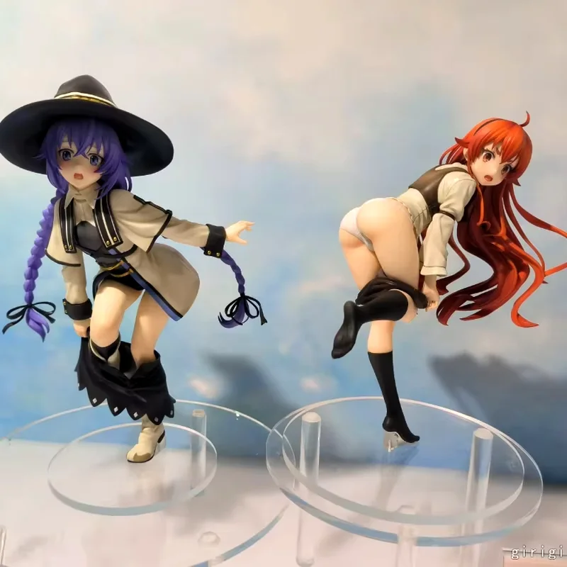 

23cm Magician Roxy Eris change clothes Action Figure ：Jobless Reincarnation Anime Figure PVC Adult Collection Model Doll Toys