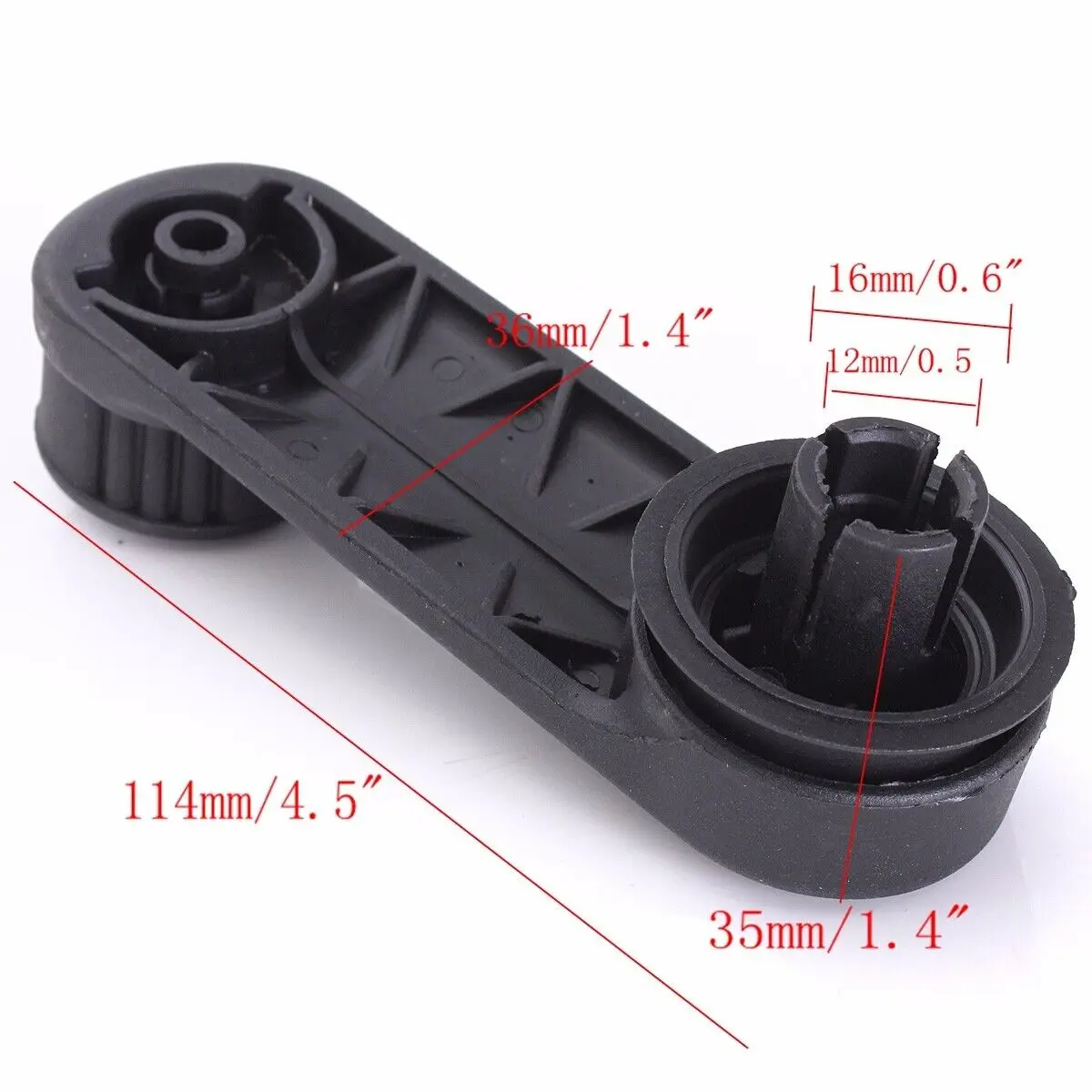 Autoruit Crank Schakelaar Venster Winder Handvat Zwart Voor Vauxhall Opel Vivaro Renault Traffic Master OEM9160844 Auto Accessoires