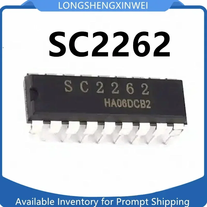 1PCS New 2262 SC2262  DIP18 Encapsulated Wireless Codec Remote Control Chip