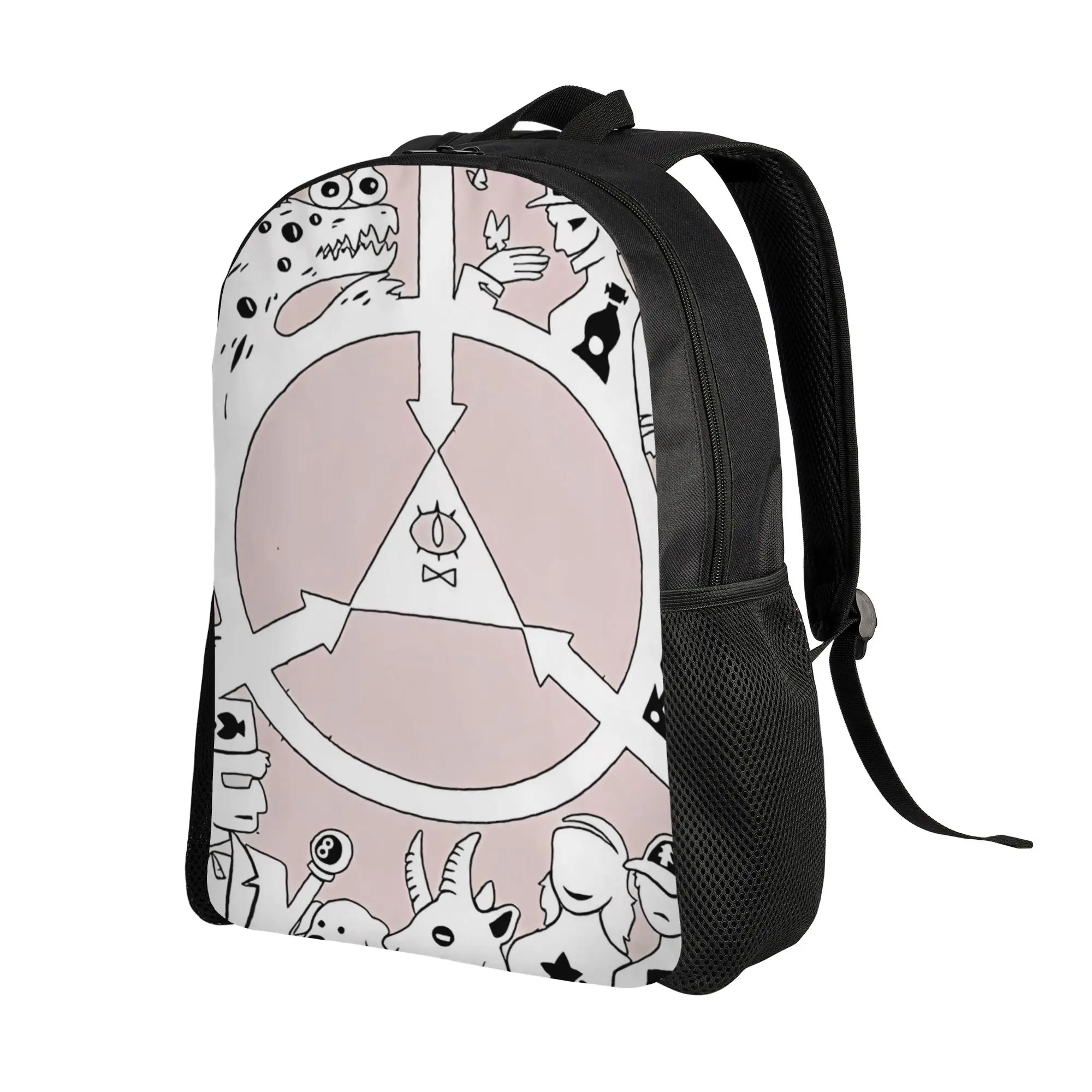 WHAT IF BEES WERE MINIMALIST SCP Foundation Schoolbag Daily mochila Large Capacity Cool Horror Aesthetic Backpack For Teens