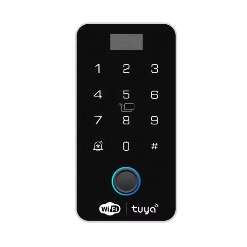 Tuya APP Control Metal Casing Access Control System IP65 Waterproof WiFi Fingerprint Remote Unlock Safe Efficient for Home Secur