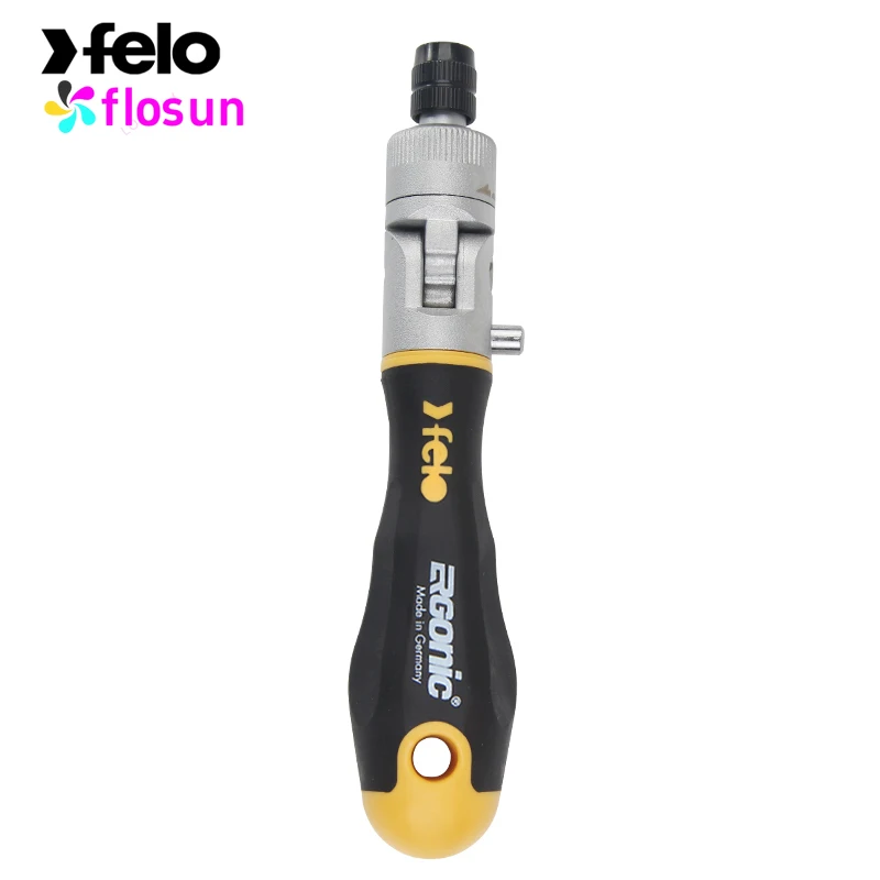 1 قطعة مقبض مفك براغي بسقاطة FELO-مفتاح ربط بسقاطة متعدد الوظائف ومفك براغي متين وسهل التركيب بنفسك #1