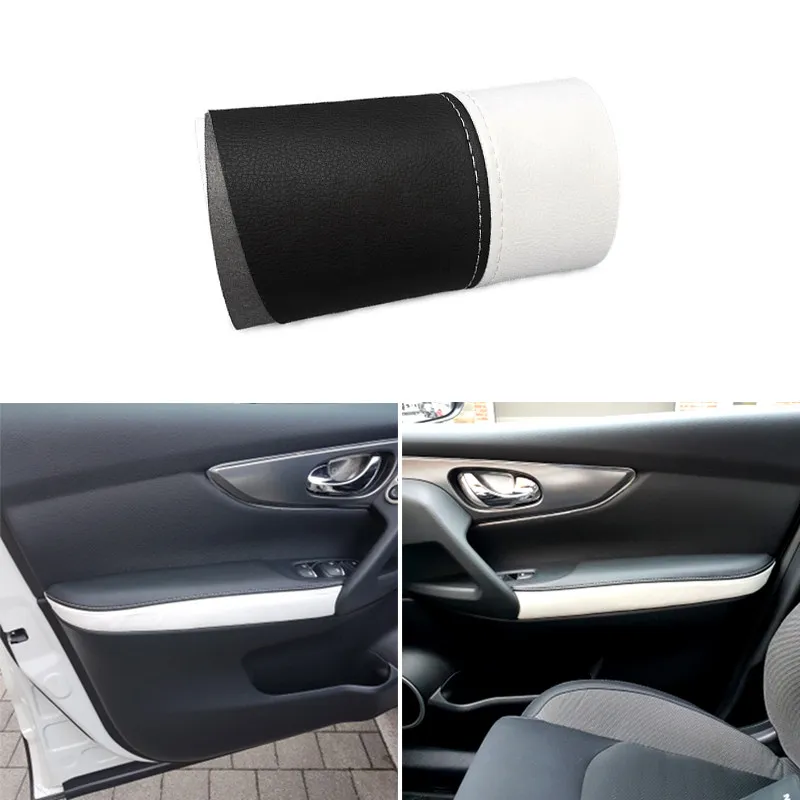 Fundas Protectoras de Microfibra para Paneles de Puerta Interiores, Apoyabrazos y Superficies de Nissan Qashqai J11 2016 2017 2018