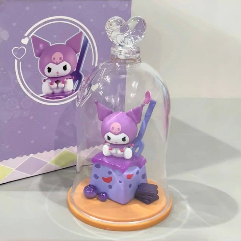 

Kuromi Cartoon Character PVC Model Toy - Cute Dessert Fragrance Ornament Collectible Figurine for Gift Hot Sale