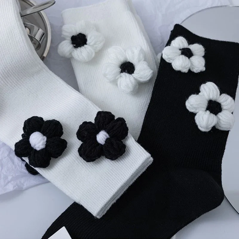 Long Cotton Socks Unique Design Soft -calf Socks Comfortable Piles of Socks Fashionable Cotton Warm Sweat