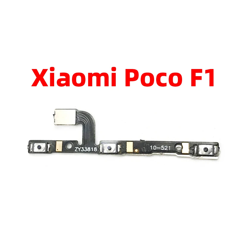 For Xiaomi Poco F1 Power ON OFF Volume Camera Key Button Switch Flex Cable Replacement