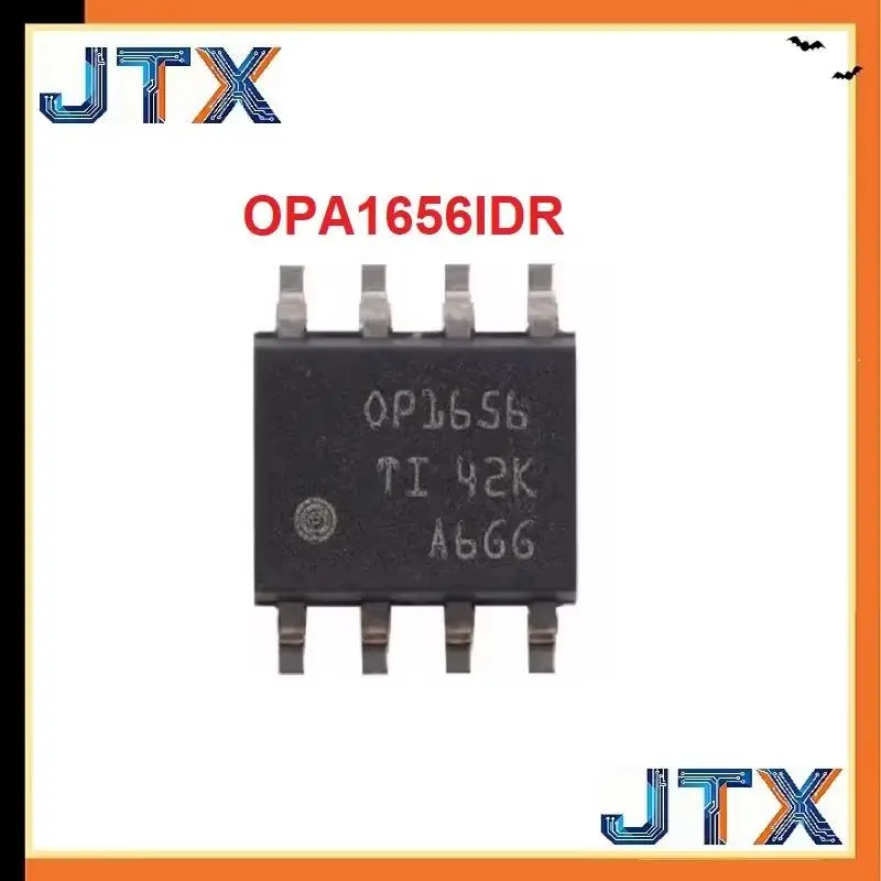 

5PCS/LOT OPA1656IDR OPA1656 OP1656 SOP8 ·Ultra-Low-Noise, Low-Distortion, FET-Input, Burr-Brown™ Audio Operational Amplifiers