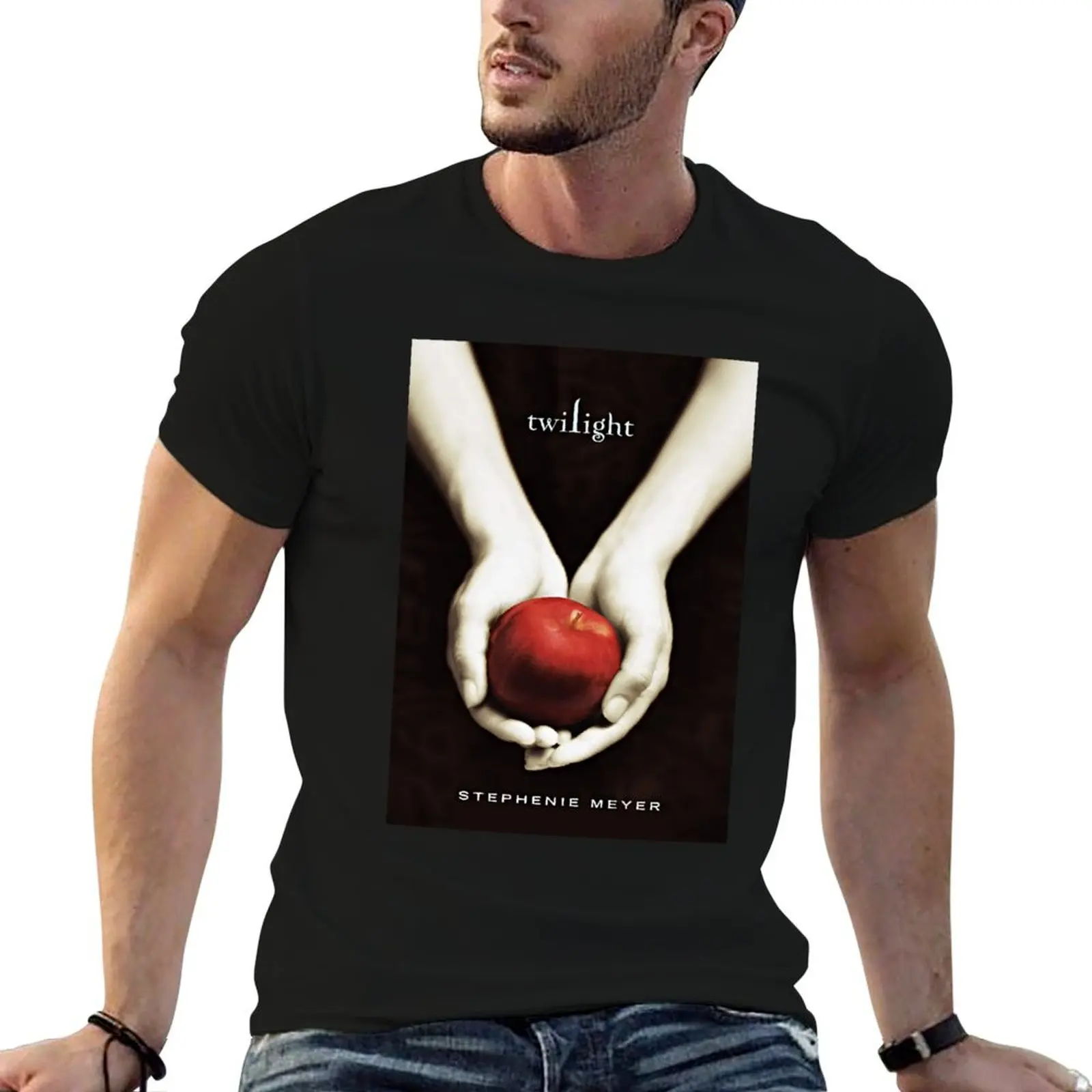 Twilight by Stephenie Meyer T-Shirt Trendy Pattern T-Shirt for Men