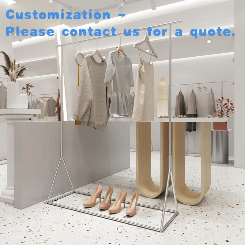 Custom.Kainice Вешалка для одежды Подвесная металлическая треугольная твердая вешалка из нержавеющей стали Подставка для одежды