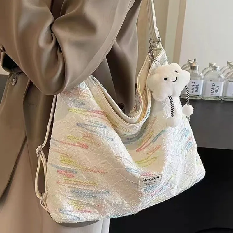 

Small Niche Student Large Capacity Bag Women New Trendy Crossbody and Shoulder Dumpling Bag Good-looking