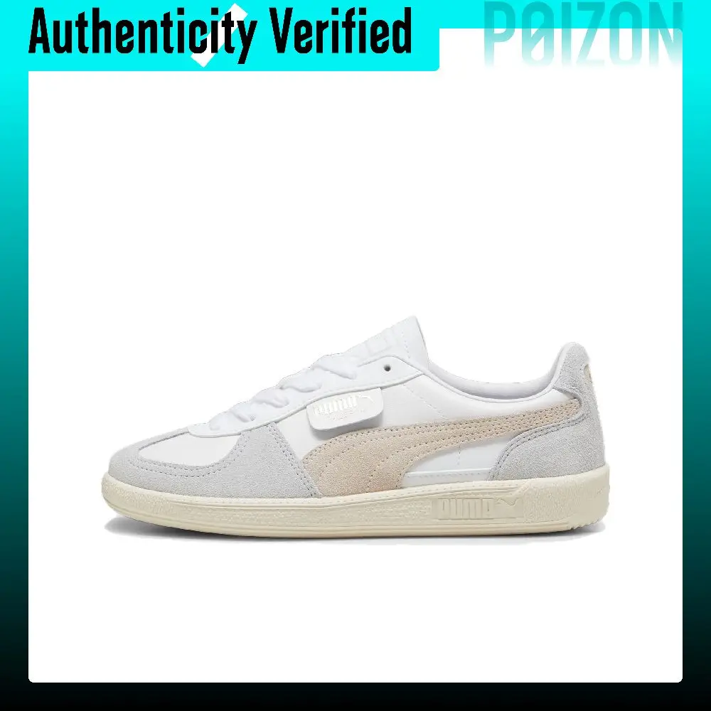 PUMA Palermo Low top German Army Trainers Women's White Gray 397647-04
