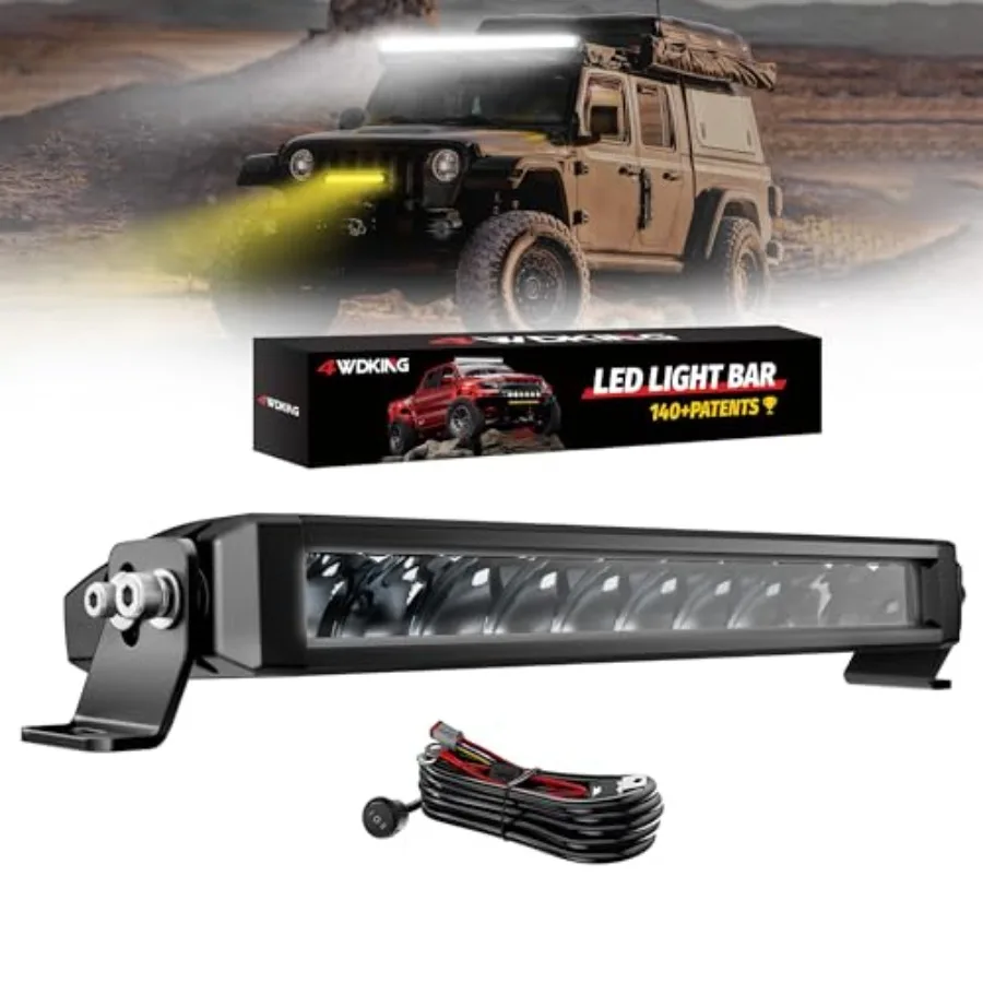 

В наличии: 12-дюймовая двухцветная тонкая светодиодная панель 90 Вт с комбинированным лучом (точечный и рассеянный) и комплектом проводки, безвинтовая конструкция, IP68 и IP69.