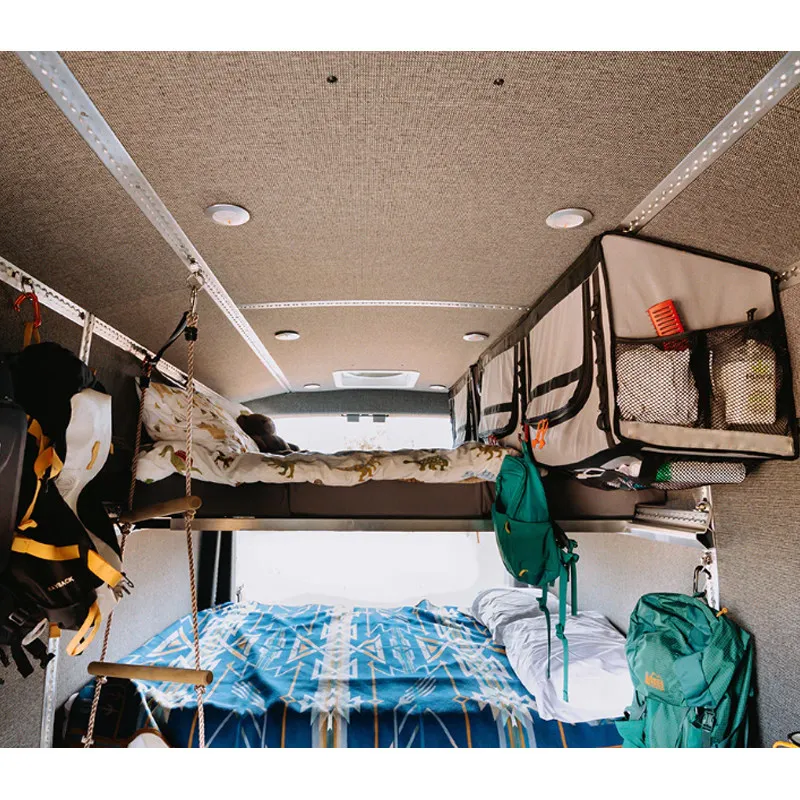 

RV Soft-Sided Overhead Storage Cabinet Installed RV Organizer Storage RV Camper R V Elevated Soft Surface Locker Removable