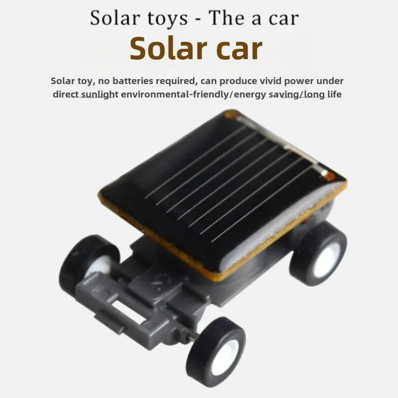 Solar powered toys, grasshoppers, cars, sports cars, technology, small crafts, children's day, novel and creative gifts