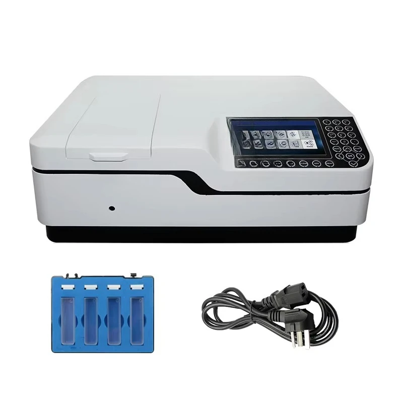 UV-Vis-Doppelstrahlspektrometer des Licht-Labor-Setup-Spektrophotometers