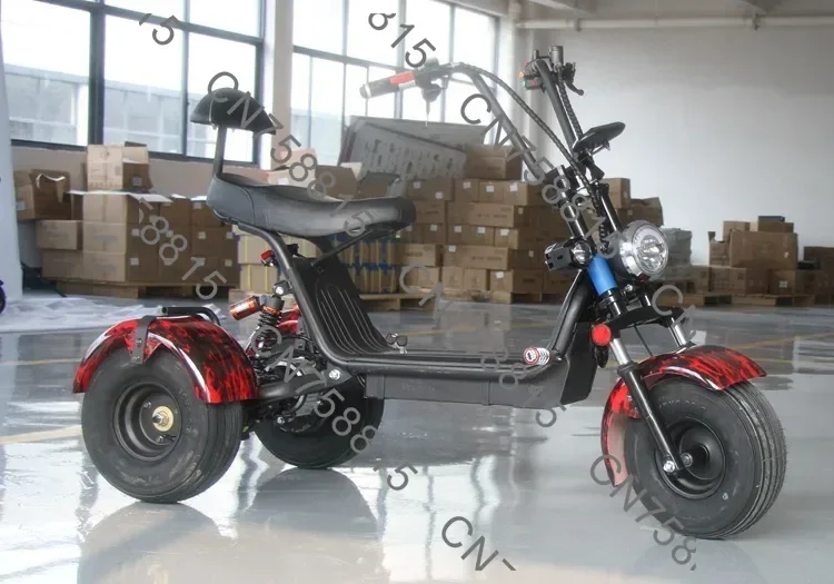 1000W scooter, urban small 48V, shaft drive three-wheel electric bicycle, lithium battery