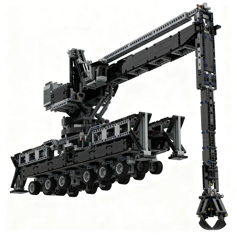 4203pcs MOC Technical Sennebogen balance material handler Model Building blocks toy Construction Christmas gift idea Brick Kids