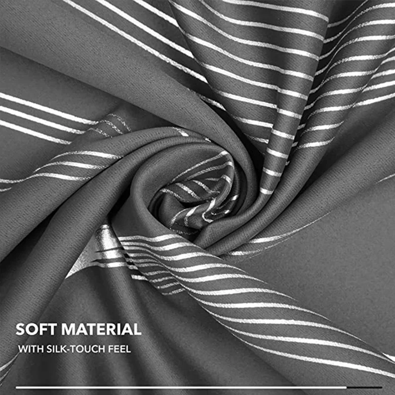 Blackout Curtains & Drapes Thermal Noise Reducing Window Curtains 1 Panel for Living Room Bedroom Children's Room Kitchen