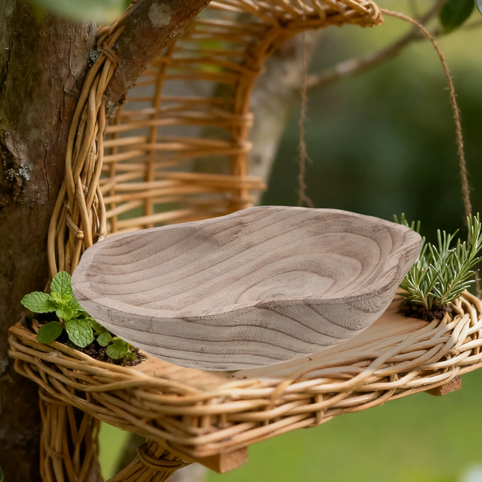 Bird Bath Basin Bowl Butterfly Feeder Feeding Basins Ground Birdbath Bowls Replacement view 6