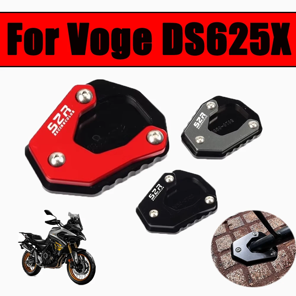 

Kickstand Side Stand Enlarged Plate Support Extension Pad For Voge DS625X 625DSX DSX625 625 DSX DSX 625 Motorcycle Accessories