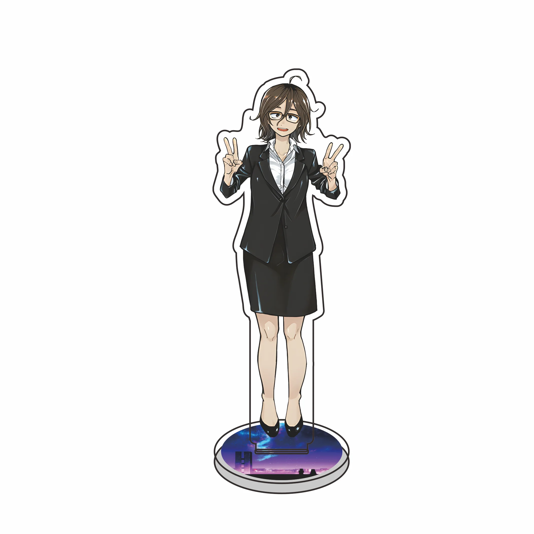 Anime Yofukashi no Uta Call of The Night Acrylic Stand Cosplay Nanakusa Nazuna Yamori Ko Figures Desktop Decoration Ornament - Image 3