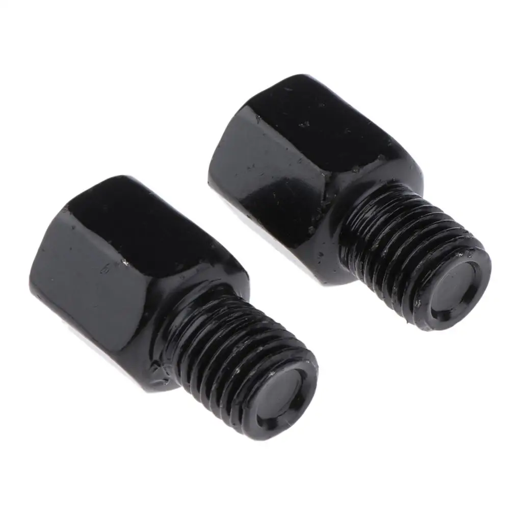 Left Hand Thread Adapter Bolt Steel Black Right Left Conversion Screw for Street Bike Motorcycle Object Scooter Parts
