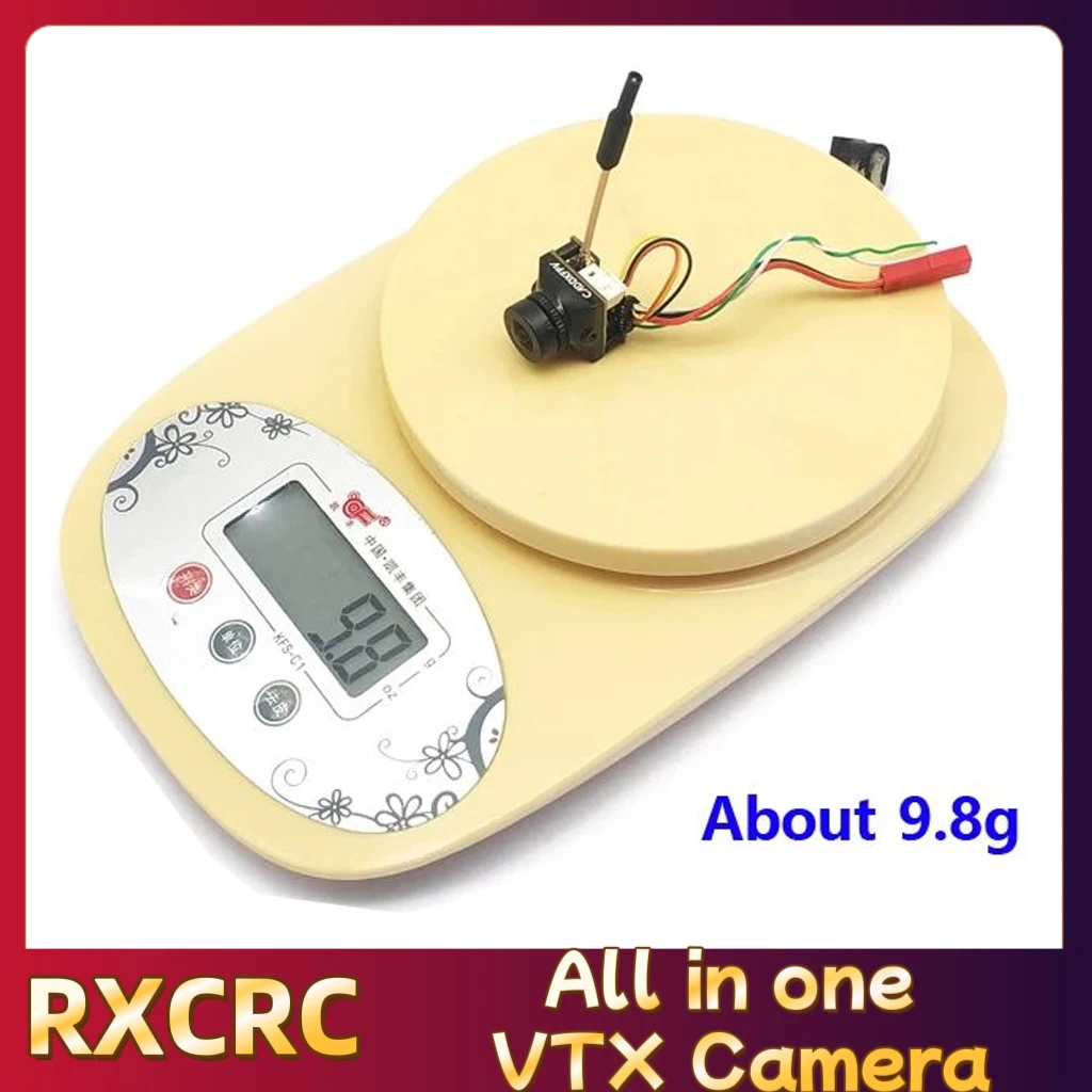 RXCRC 5.8G Module transmitter 400mW VTX Caddx Ratel 2 V2 Camera all in one,FPV 3 inch Goggles.For RC Multicopter FPV Drone Part. view 4