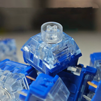Kailh Deep Sea Pro Islet Silent Linear Switch Whale Tactile 3pin Mechanical Keyboard Mute Switches RGB Factory Lubed Dust-proof