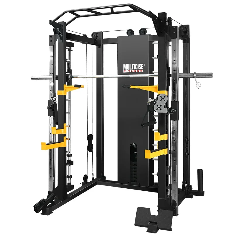 Commercial Multi-Functional Gym Equipment Integrated Training Smith Machine Squat Chest Shoulder Exercise Bodybuilding Trainer