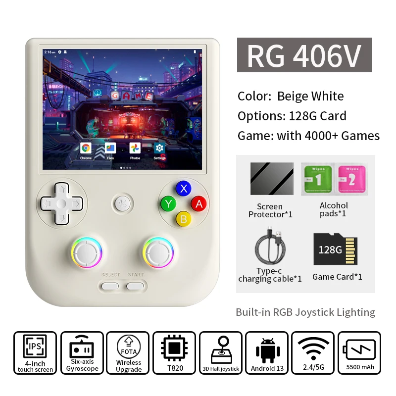 Anbernic RG 406V Handheld Game Console 4