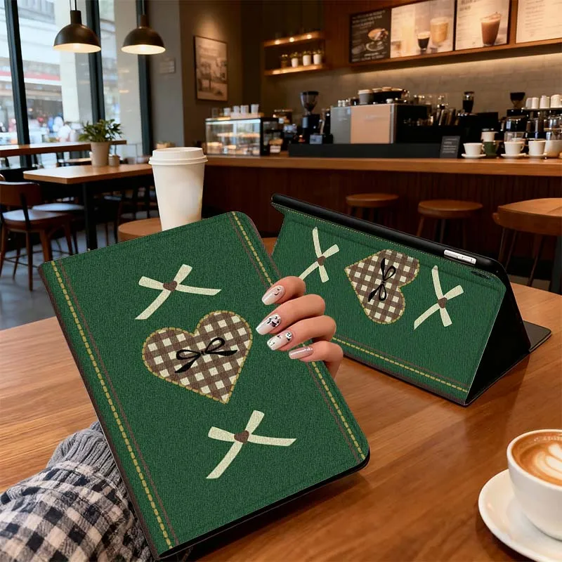 

Retro cute sweet kitten lines For Honor Tab Pad MagicPad Tablet 6 7 8 9 10 13 V7 V8 X8a X9a X9 X8 GT GT2 Pro Cover Tablet Case