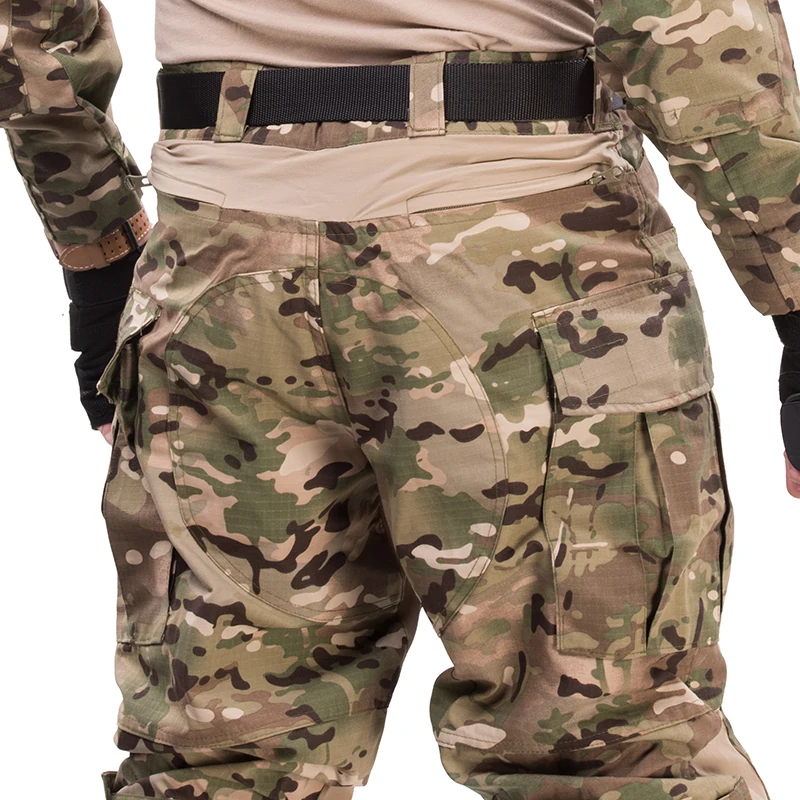 ATFG Outdoor Taktische Anzüge GEN3 Kampfshirts Airsoft Paintball Arbeitssets Herren Tarnanzüge Scouting Uniform Cargo-Hosen Sportanzug – Detail 13