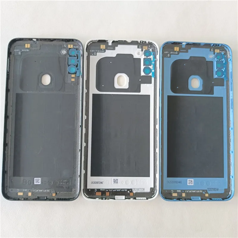 Untuk Samsung Galaxy A11 A115F A115F/DS penutup belakang baterai pintu Panel perumahan Case suku cadang pengganti