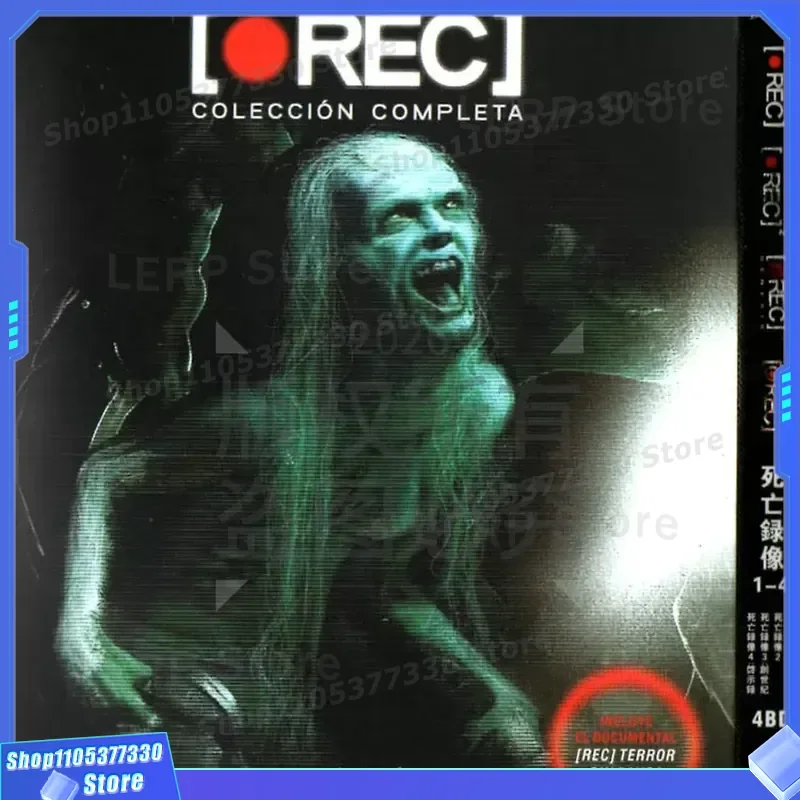 Spanish horror film Death Video 1-4 BD high definition Blu-ray 4 discs