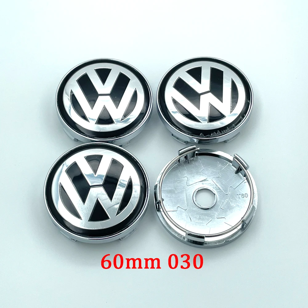 4Pcs 60mm 63mm 7D0601165 Car Wheel Center Hub Caps Cover for VW Volkswagen Golf Polo Passat Touran CC B5 B6 B7 Jetta accessories