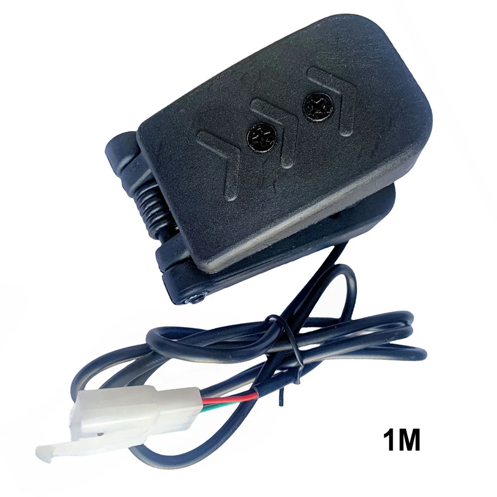 

Throttle Pedal Unit for Electric Scooters E-bikes and Childrens Ride-On Cars with 1 Meter or 1.5 Meter Cable Length