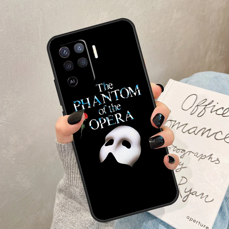 The Phantom of the Opera Funda For OPPO A74 A54 A57 A53 S A96 A76 A16 A5 A9 A31 A15 A17 A77 A93 A91 A52 A72 Case