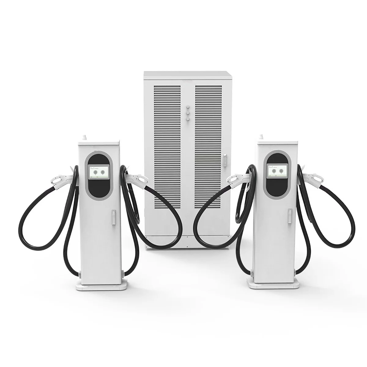 OEM ODM 720kW Split DC Fast EV Charger Level 3 OCPP 1.6J Multi Plug Supercharging Station for Fleet Commercial CE ETL GBT